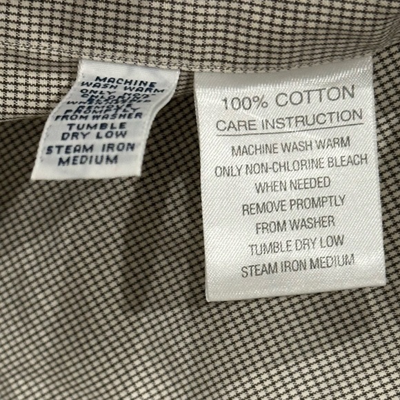 Vintage Polo by Ralph Lauren Men’s L Button Down (Pin Check) Lowell Sport Shirt - Picture 8 of 8